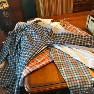 Mens  Button Down Shirts with Unique Patterns- Lot of 5 size XL